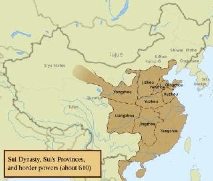 When did the Sui Dynasty start
