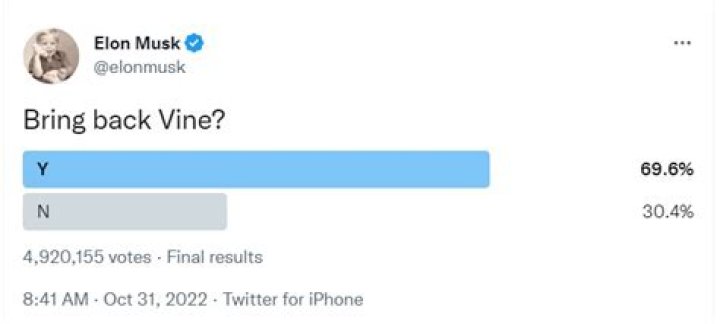 when did vine die