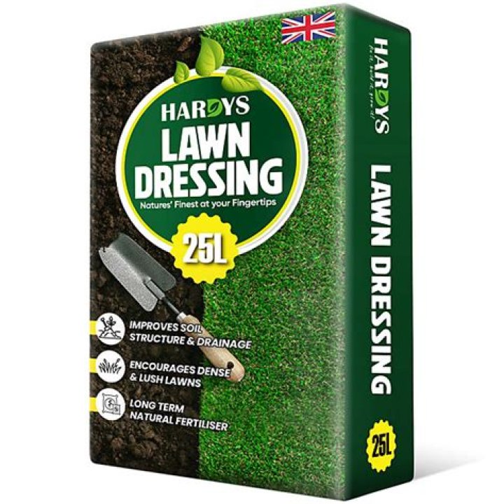 when to top dress lawn uk