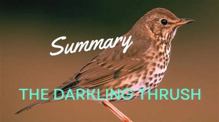 when was darkling thrush written