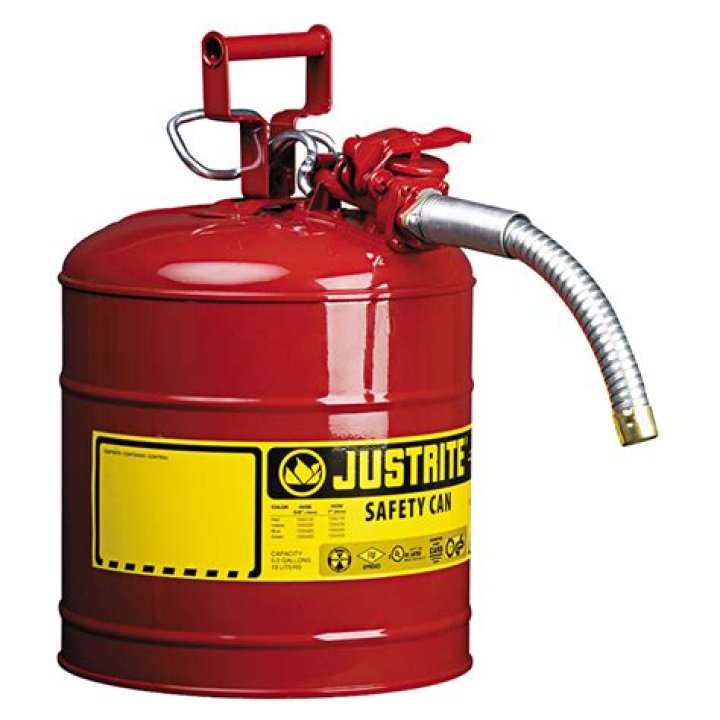 Where are justrite gas cans made?