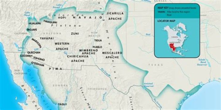 Where are the Navajo tribe now?