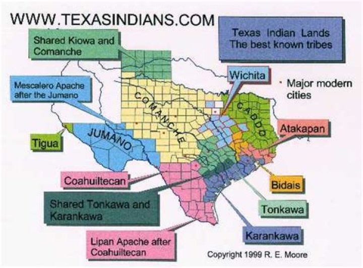 where did the apache live in texas