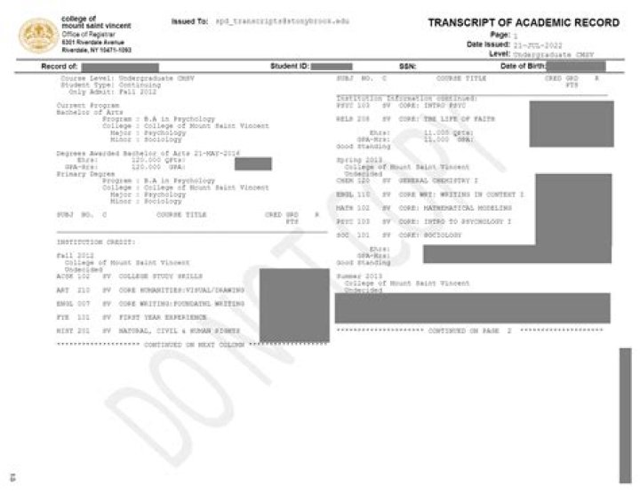 Where do I send my transcripts for CCAF?