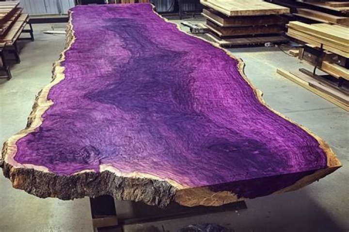 where does purple heart wood come from