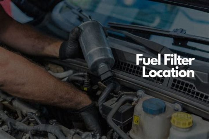 Where is the fuel filter located on a 2003 Chevy Impala