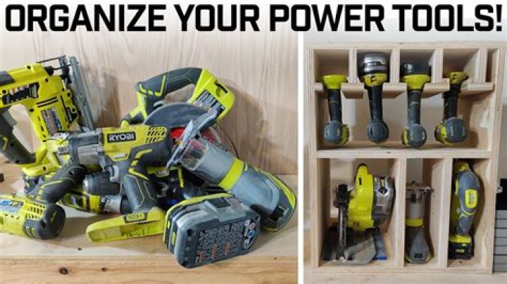 Where should I store my power tools