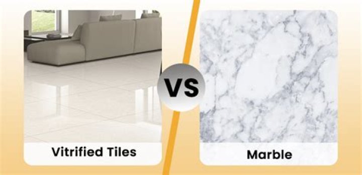 Which is better marble or tiles