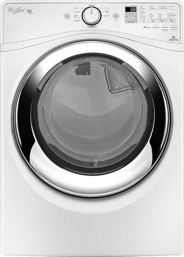 whirlpool steam dryer