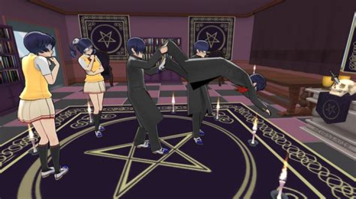 Who is the leader of the occult club in Yandere simulator