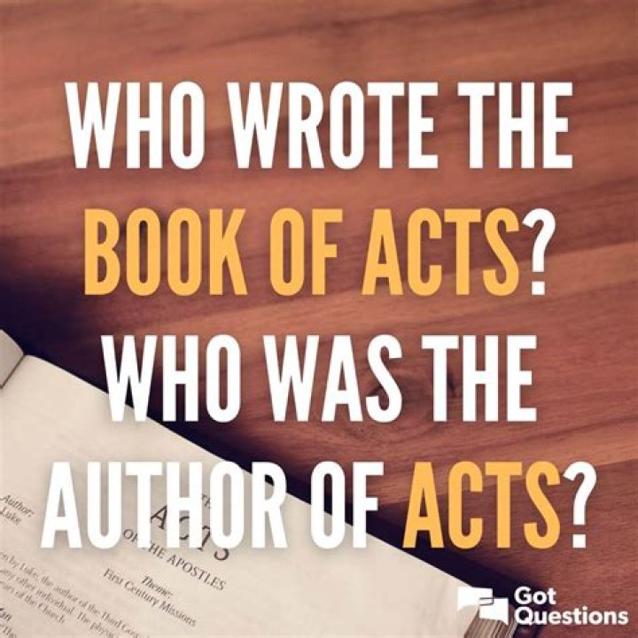 who wrote the book of acts