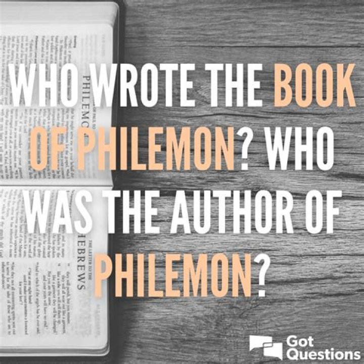 who wrote the book of philemon