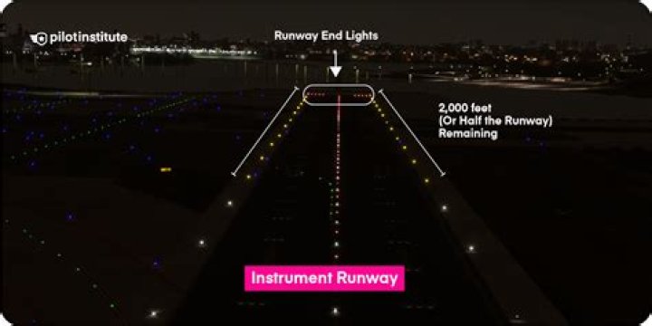 Why are runway lights blue?