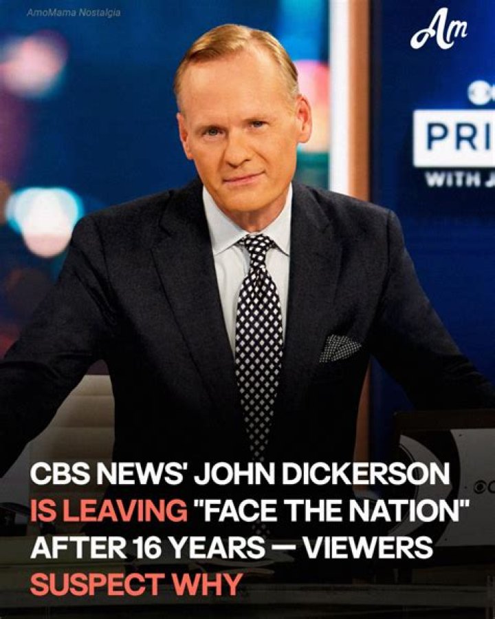 Why did Dickerson leave CBS