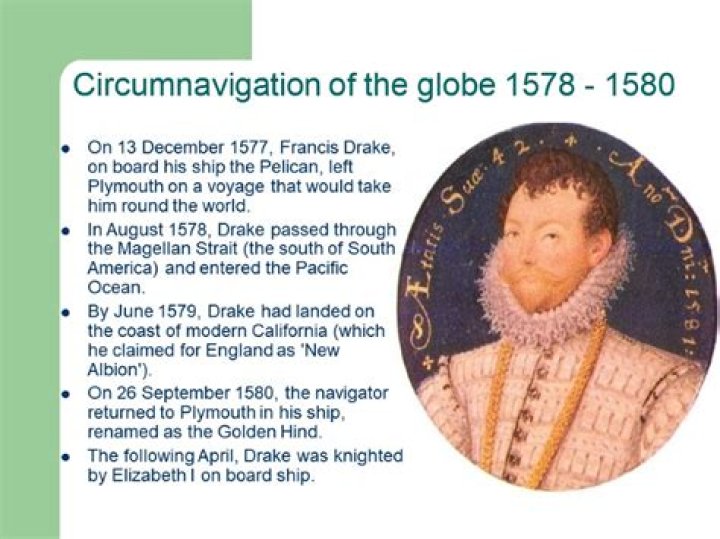 Why did Drake circumnavigate the globe