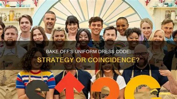 why do they wear the same clothes on bake off