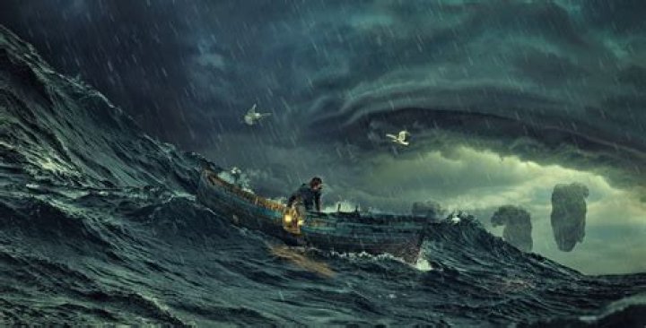 why is it safe for a ship to be in a storm when it is far out at sea