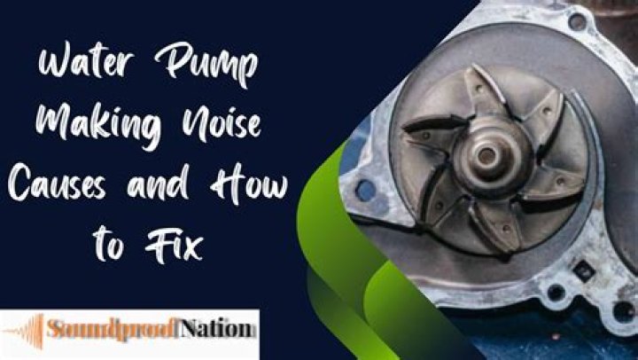 Why is my circulator pump making noise