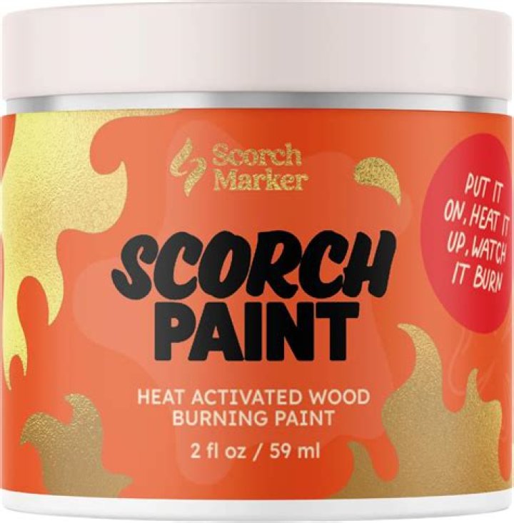 wood burning paint