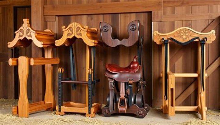 wood saddle rack dimensions