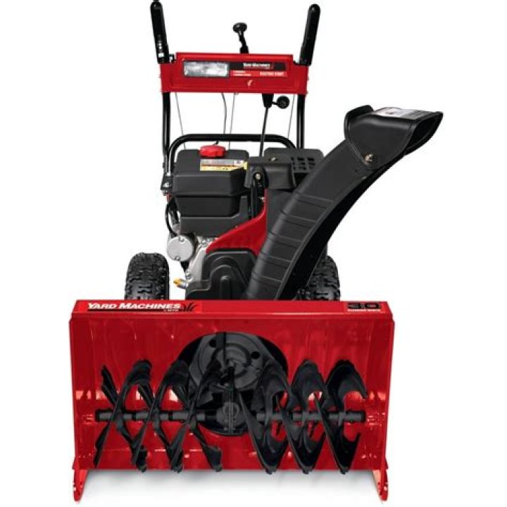 yard machine snow blower